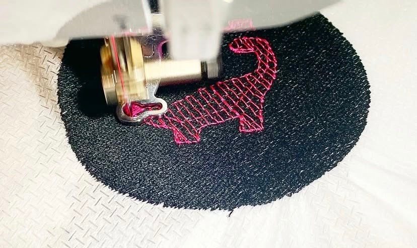 Dino in training Custom color patch