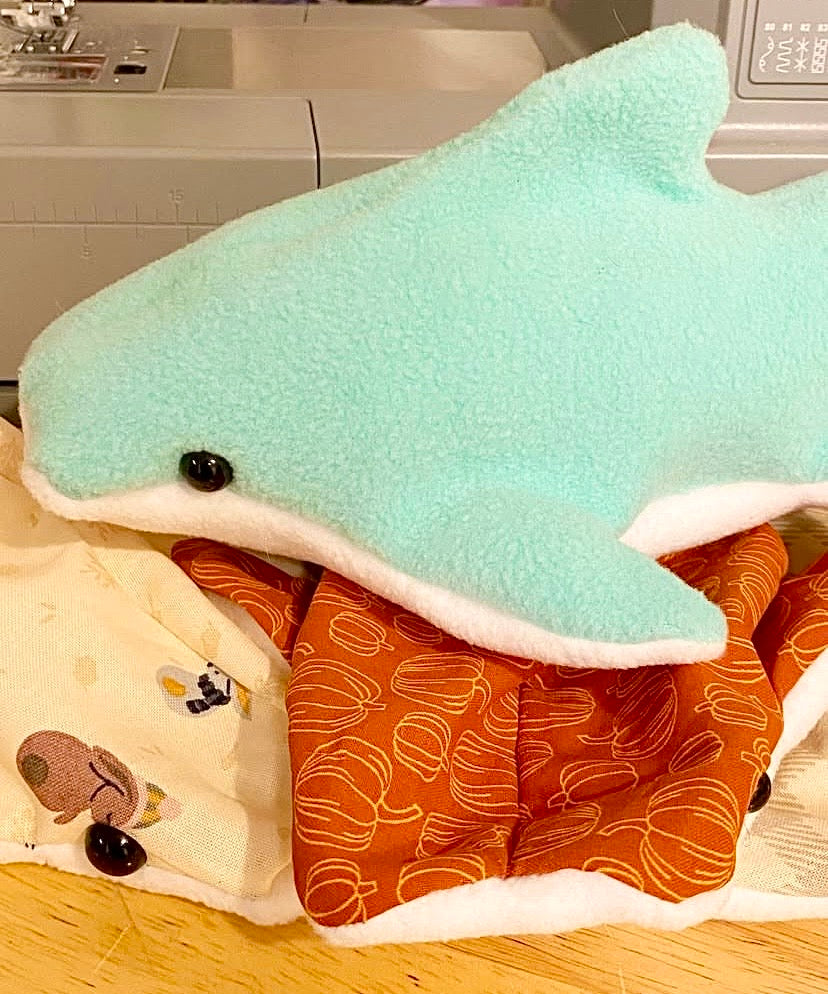Whale shark Plushie- Choose your fabric