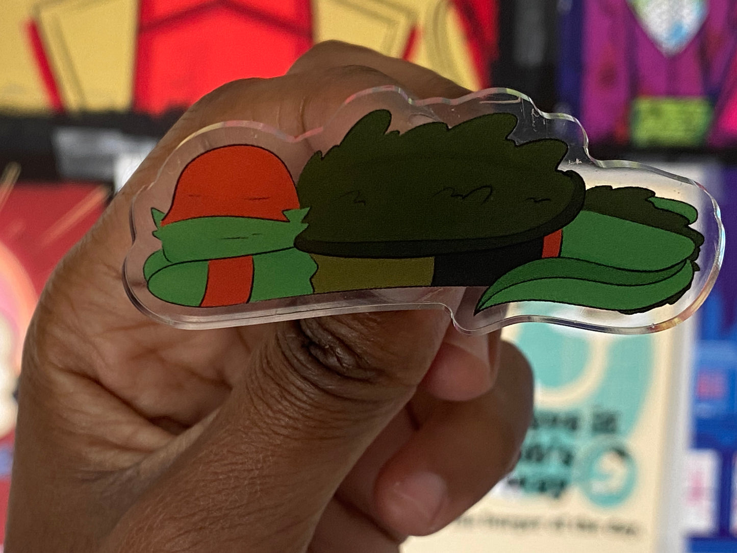 Sleepy Turtles Acrylic pins