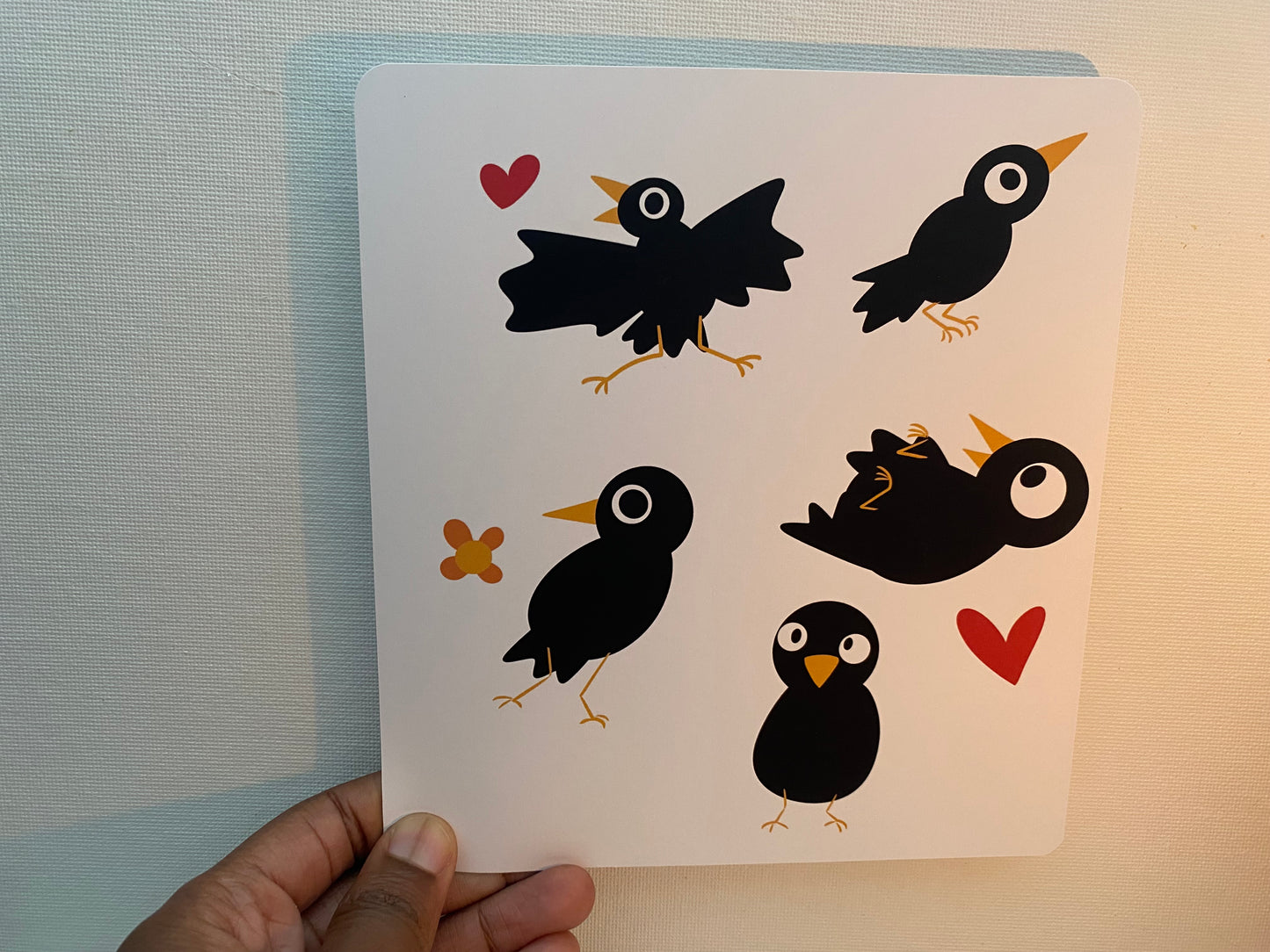 Silly Crows Print
