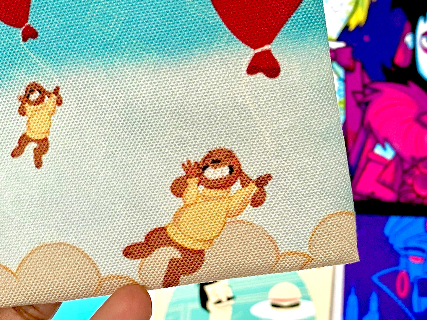 Mooncake and The Balloon Pencil Bag