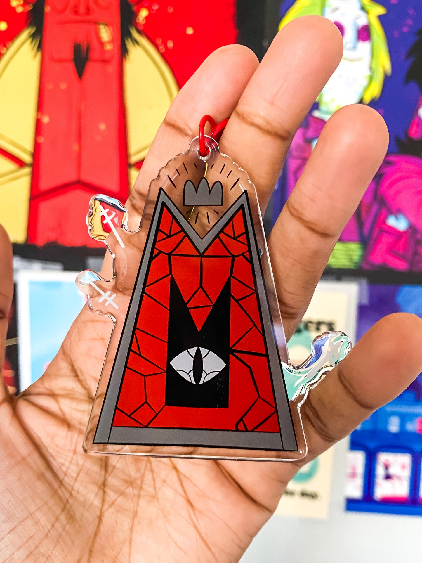 Lambs Window Acrylic Charm