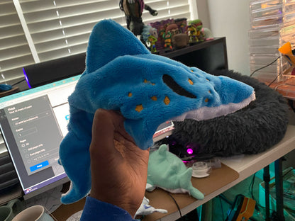 Sleepy Stars and Moon Dolphin Plushie