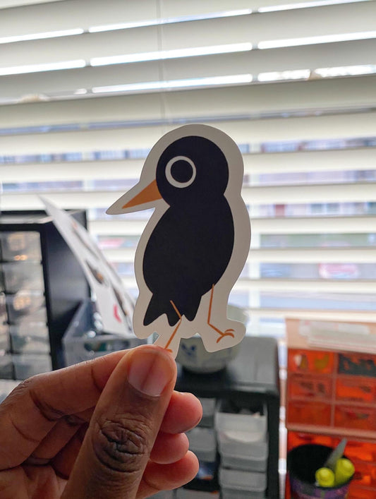 Little crow sticker