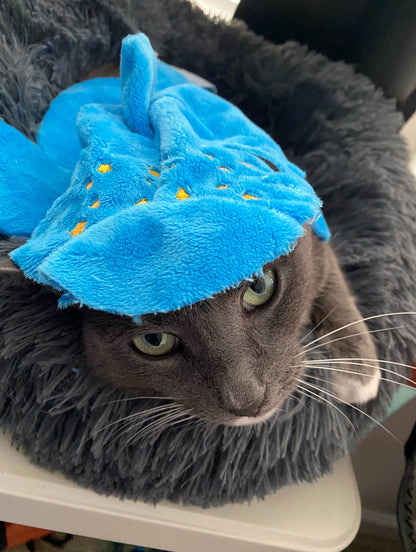 Sleepy Stars and Moon Dolphin Plushie