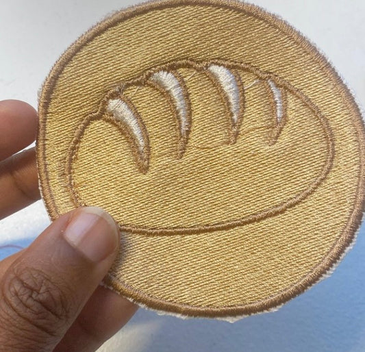 Bread! Embroidered Patch
