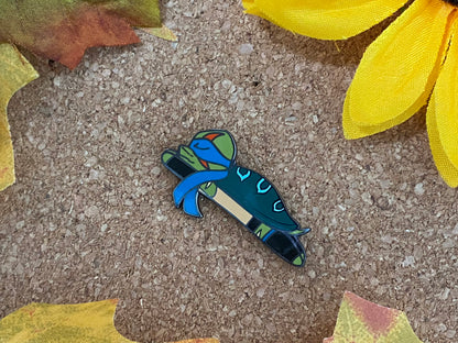Sleepy Leo Updated Enamel Pin