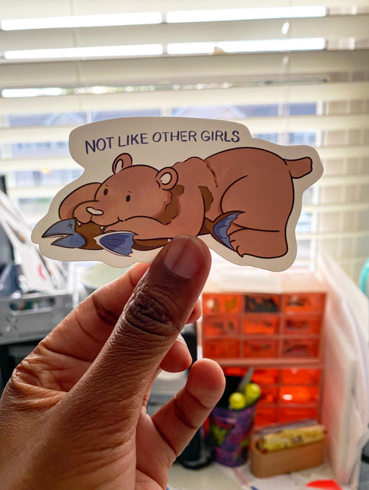 Not Like Other Girls Sticker