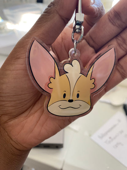 Corgi Acrylic Keychain