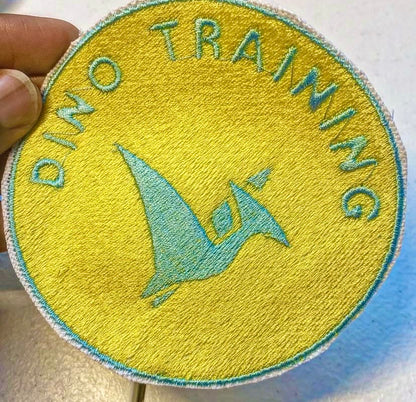 Dino in training Custom color patch