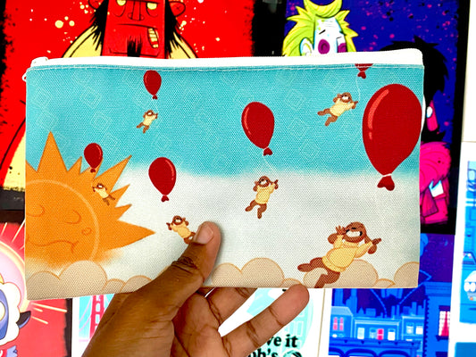 Mooncake and The Balloon Pencil Bag