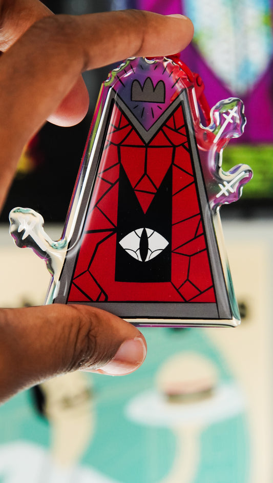 Lambs Window Acrylic Charm