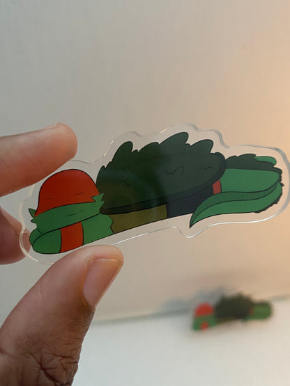Rottmnt TMNT Acrylic Keychains