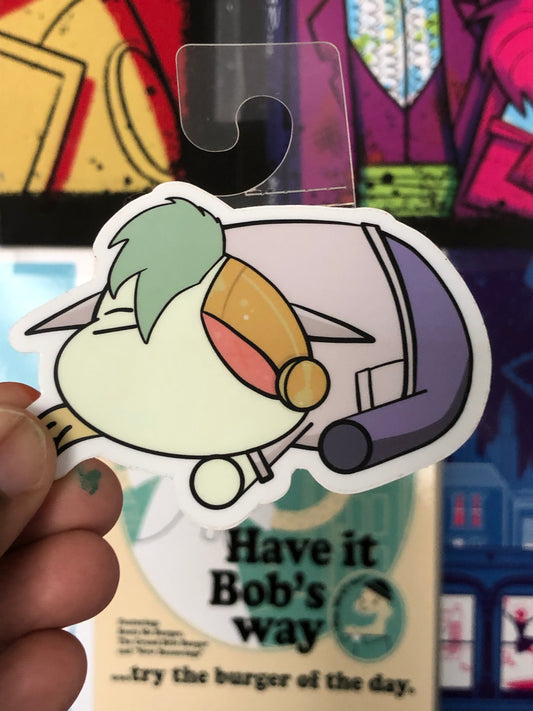 OKKO Villans Plushie Stickers / Lord Boxman