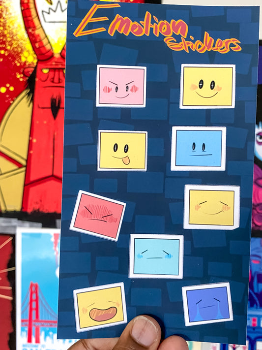 Emotions Sticker Sheet