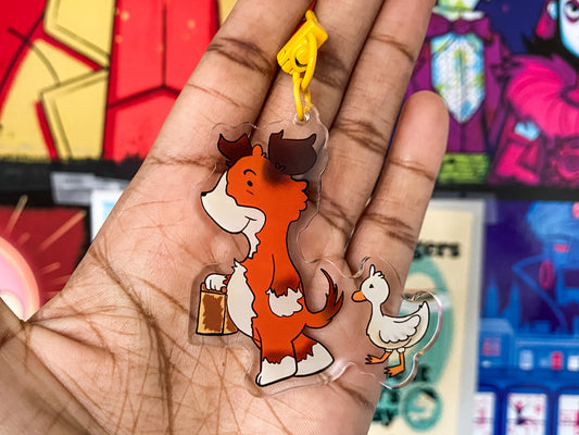Kipper and Duck Acrylic Vharm